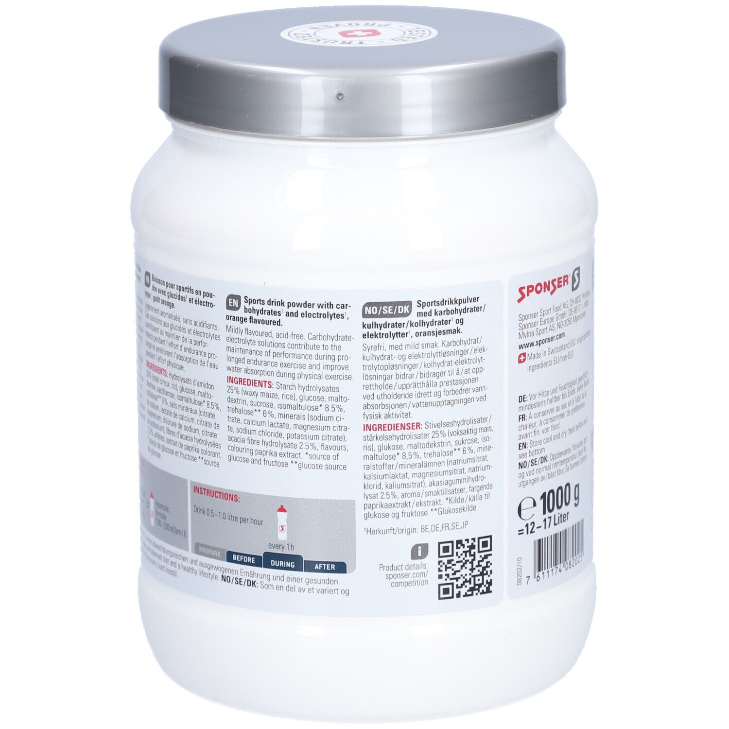 Sponser Energy Competition Orange