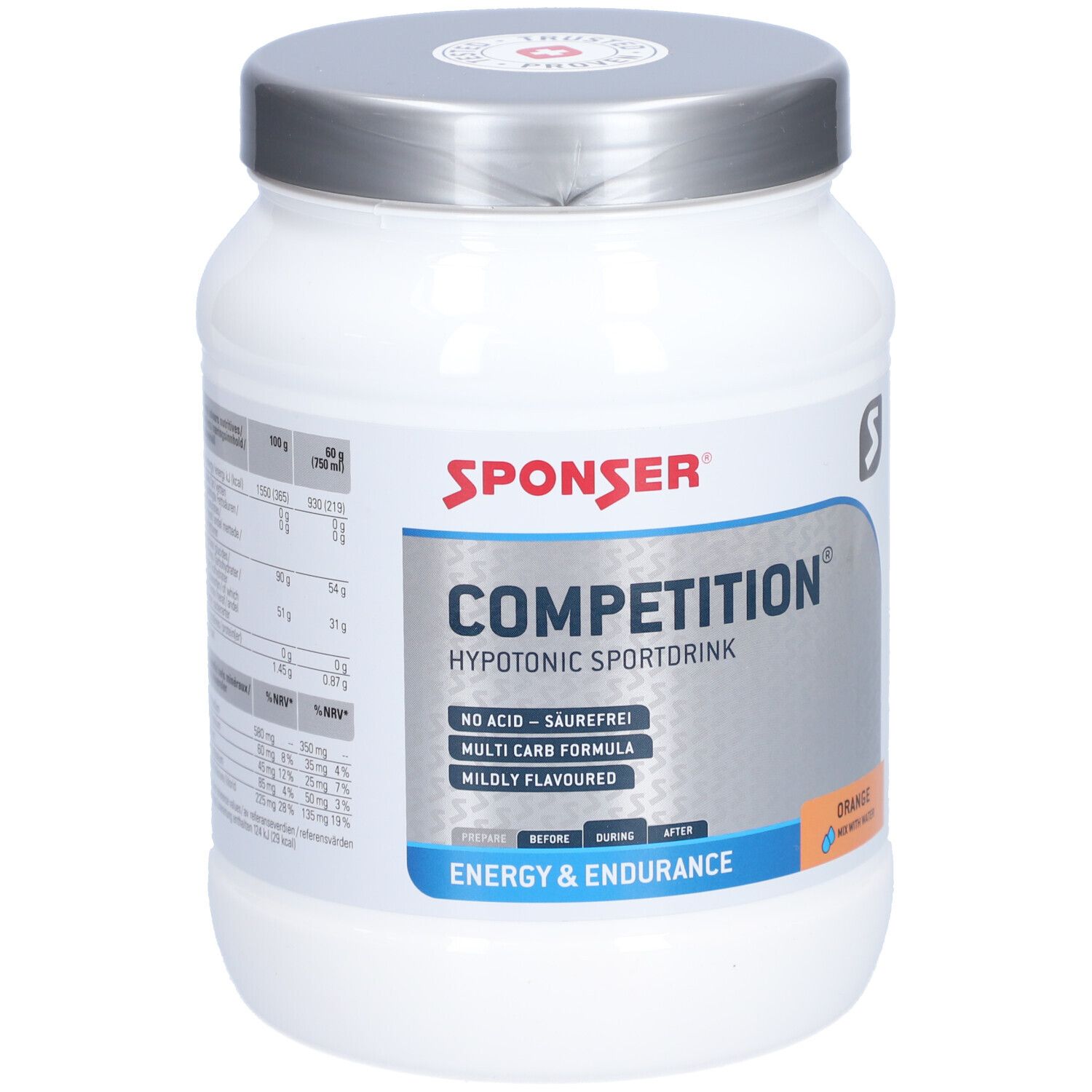 Sponser Energy Competition Orange