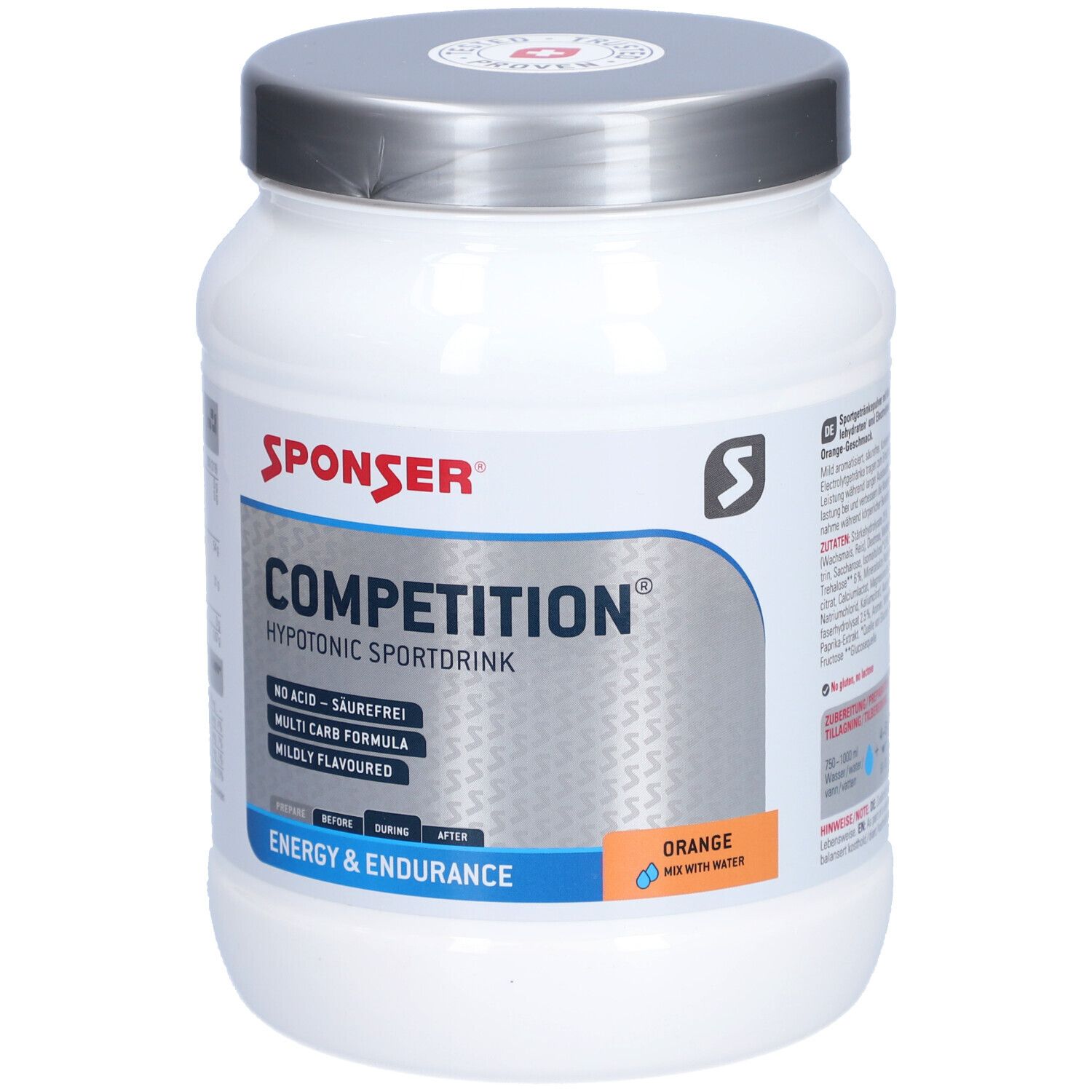 Sponser Energy Competition Orange