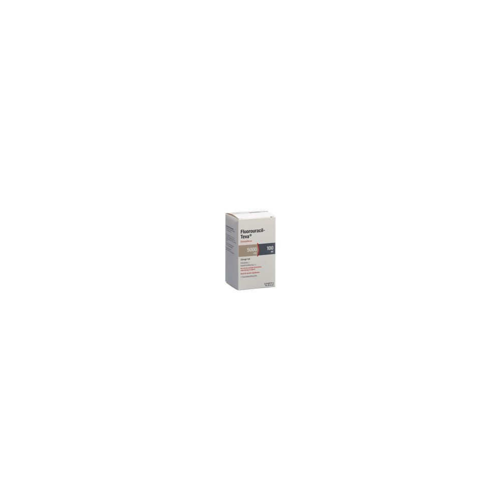FLUOROURACIL Teva 5000 mg/100ml Durchstf 100 ml