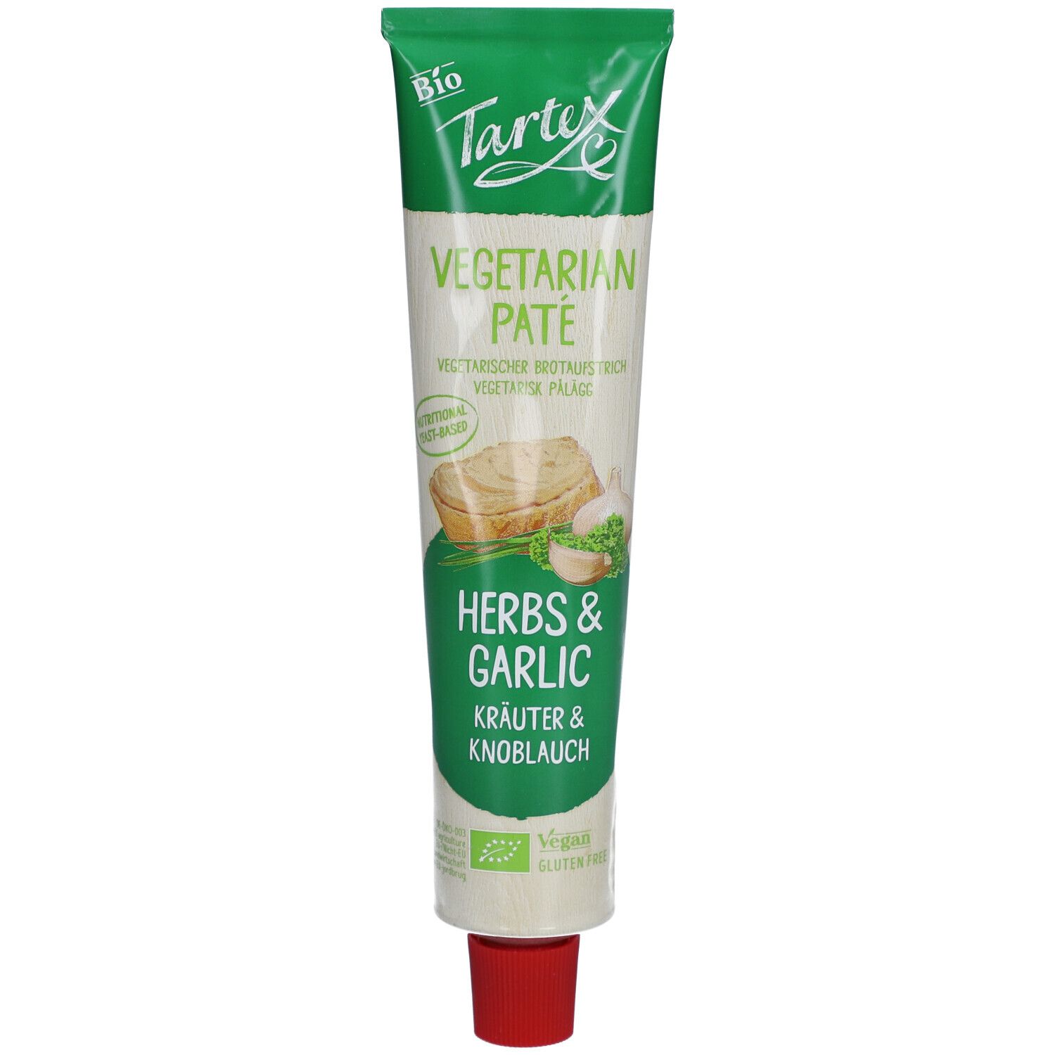 Tartex BIO-Aufstrich Kräuter und Knoblauch