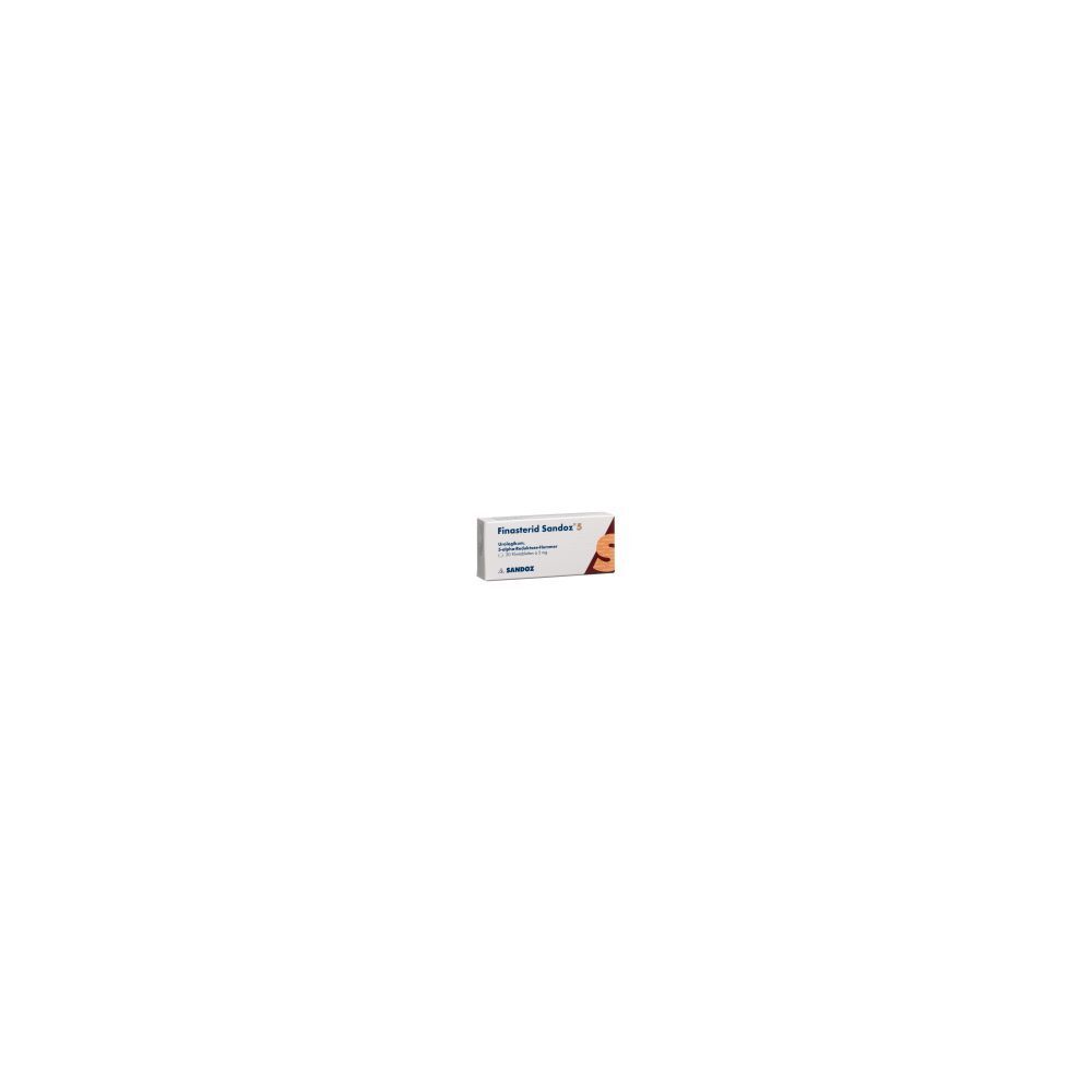 FINASTERID Sandoz Filmtabl 5 mg 30 Stk