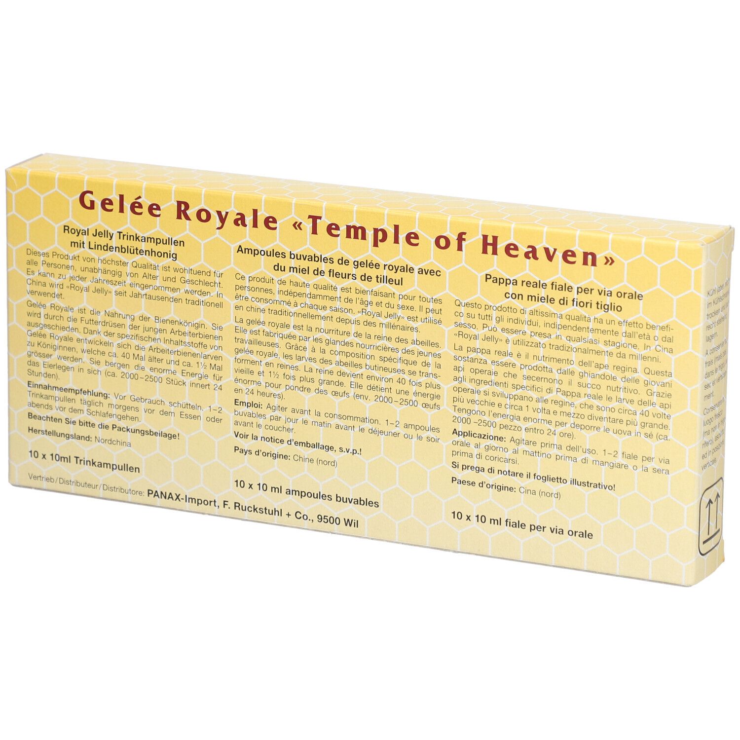 PANAX RUCKSTUHL Gelée Royale 1500 mg