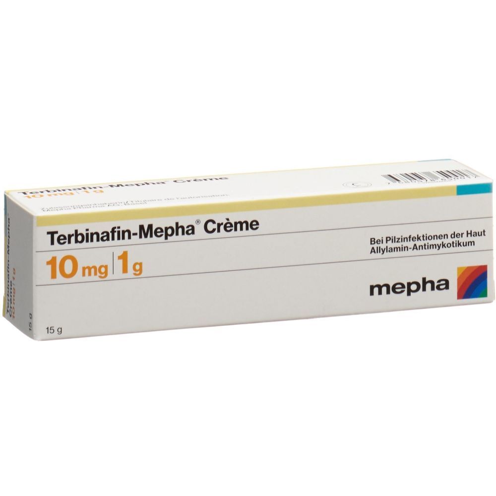 TERBINAFIN Mepha Creme Tb 15 g