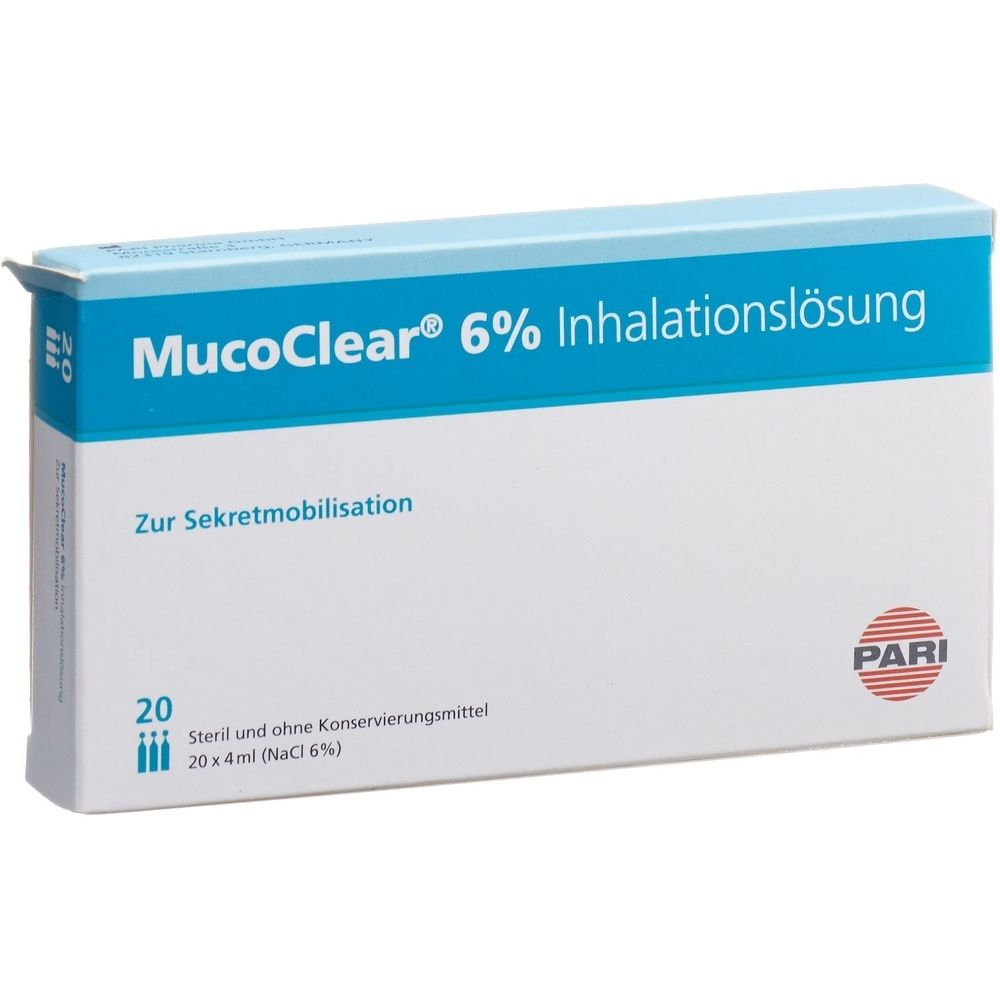 PARI MucoClear® 6% Inhalationslösung