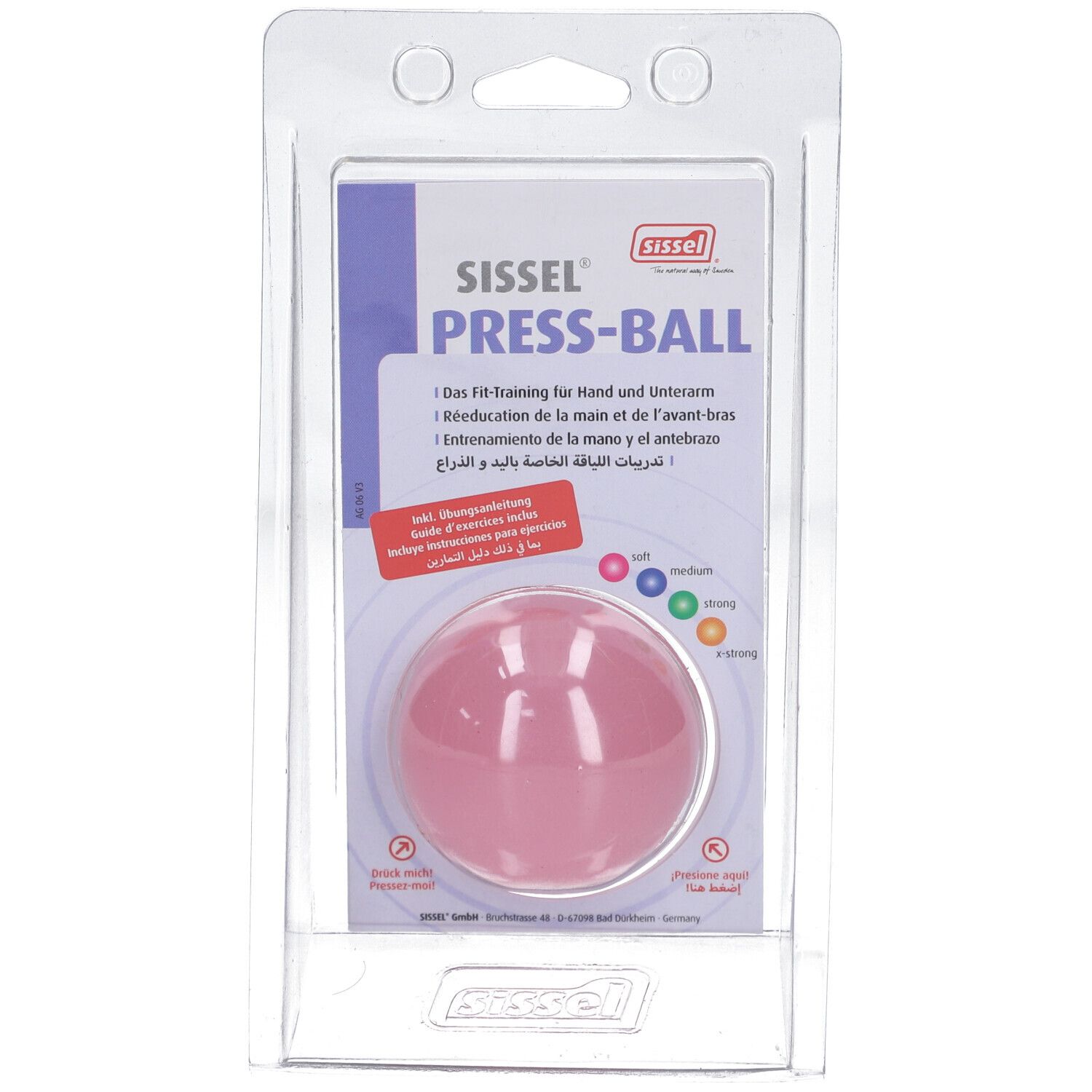 SISSEL® Press-Ball Souple Rose
