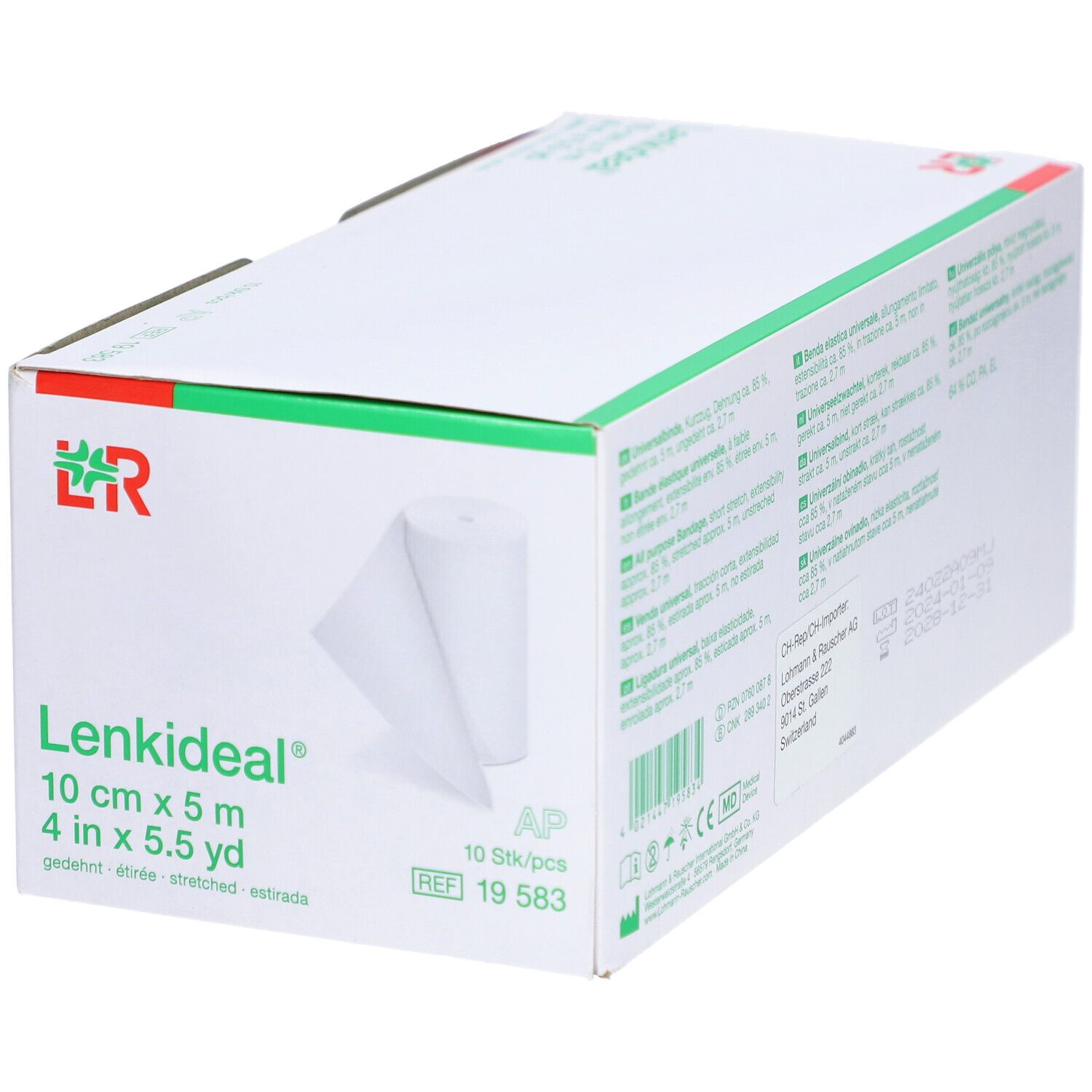 LENKIDEAL® Bande Ideal - Bande élastique à extensibilité limitée