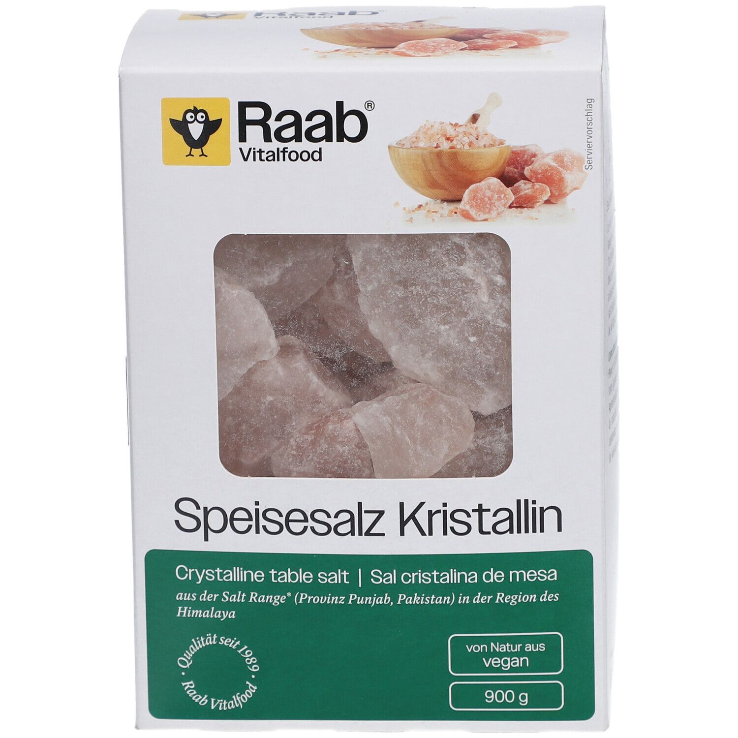 Raab® Vitalfood Crisallinisches Tafelsalz - Große Stücke