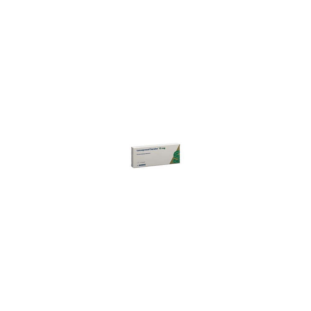 LANSOPRAZOL Sandoz Kaps 15 mg 14 Stk