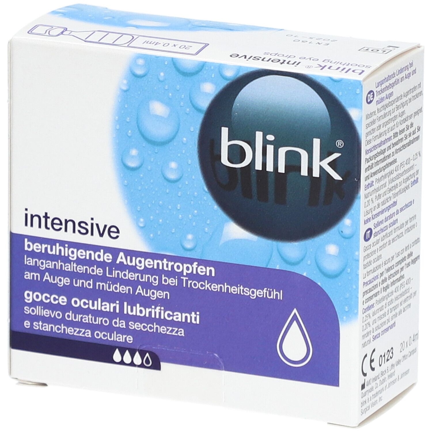 BLINK® Intensive - Gleitende Augentropfen