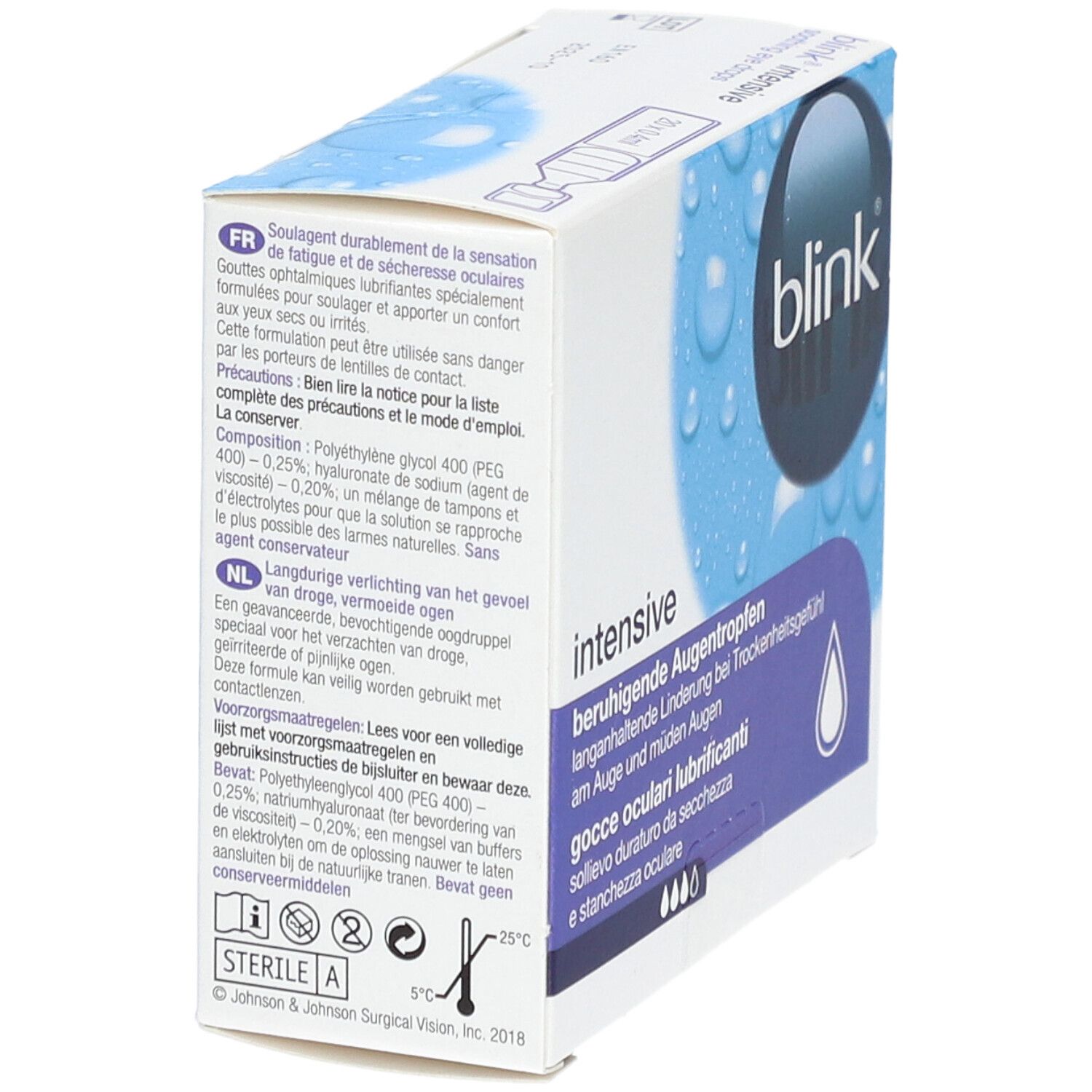 BLINK® Intensive - Gleitende Augentropfen