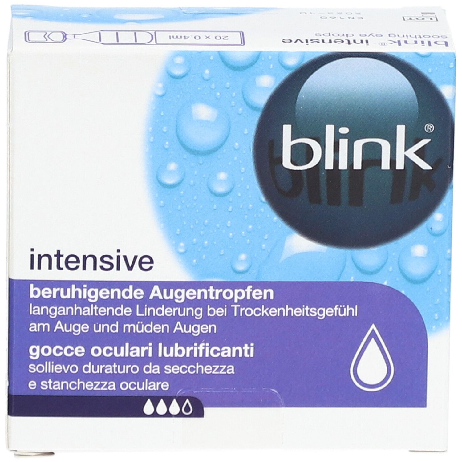 BLINK® Intensive - Gleitende Augentropfen