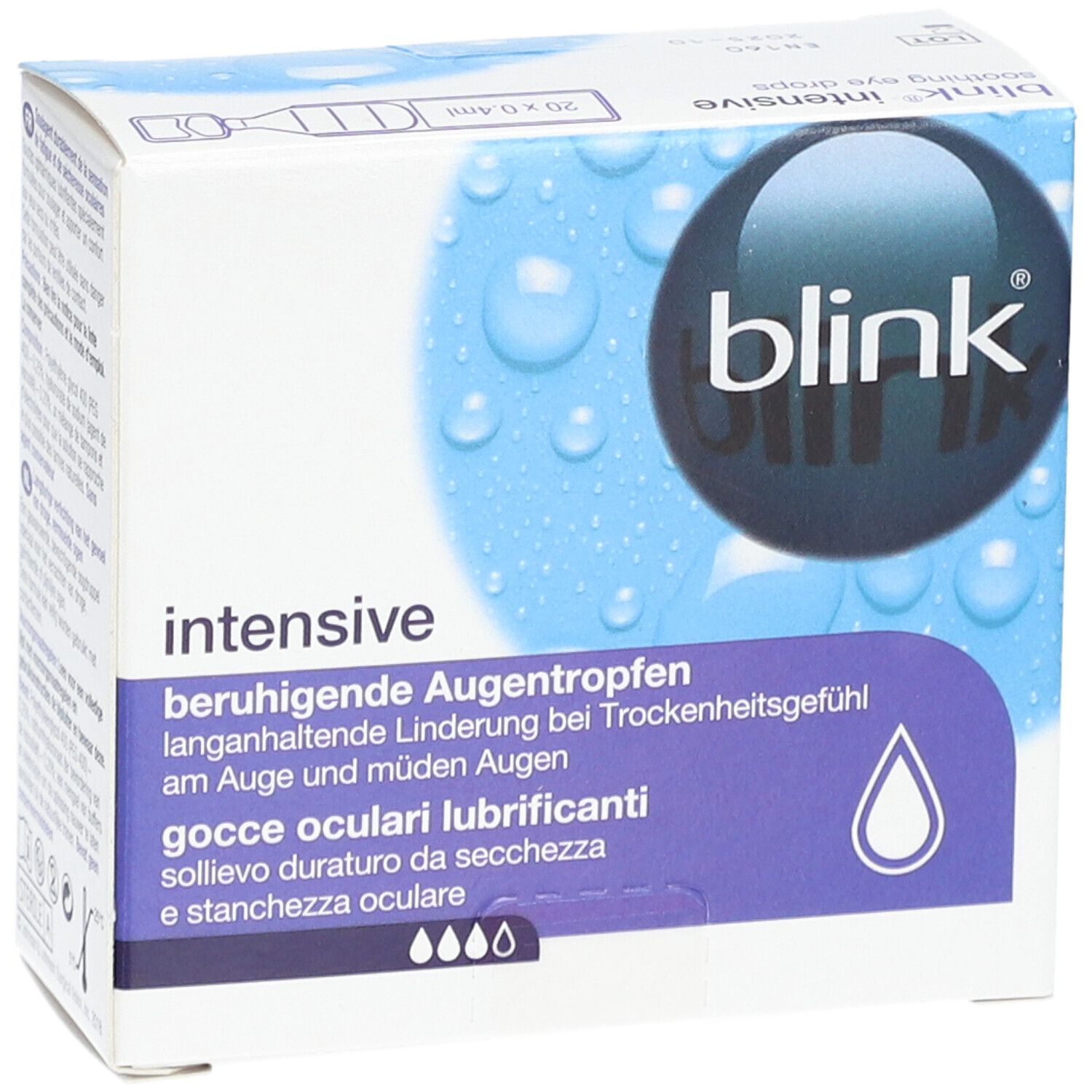 BLINK® Intensive - Gleitende Augentropfen
