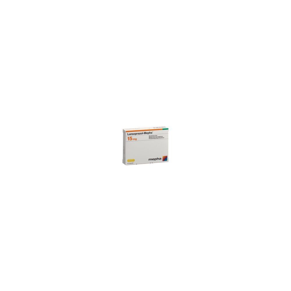LANSOPRAZOL Mepha Kaps 15 mg 14 Stk