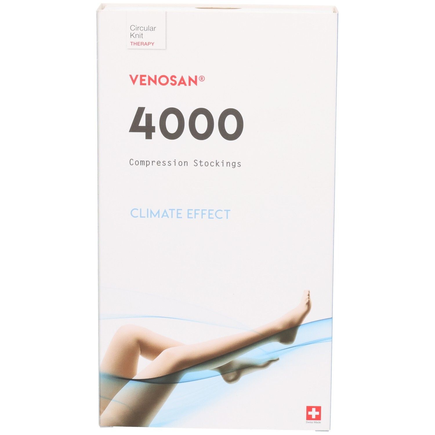 VENOSAN 4000 Kompressionsstrümpfe, Climate Effect, Circular Knit Therapy.