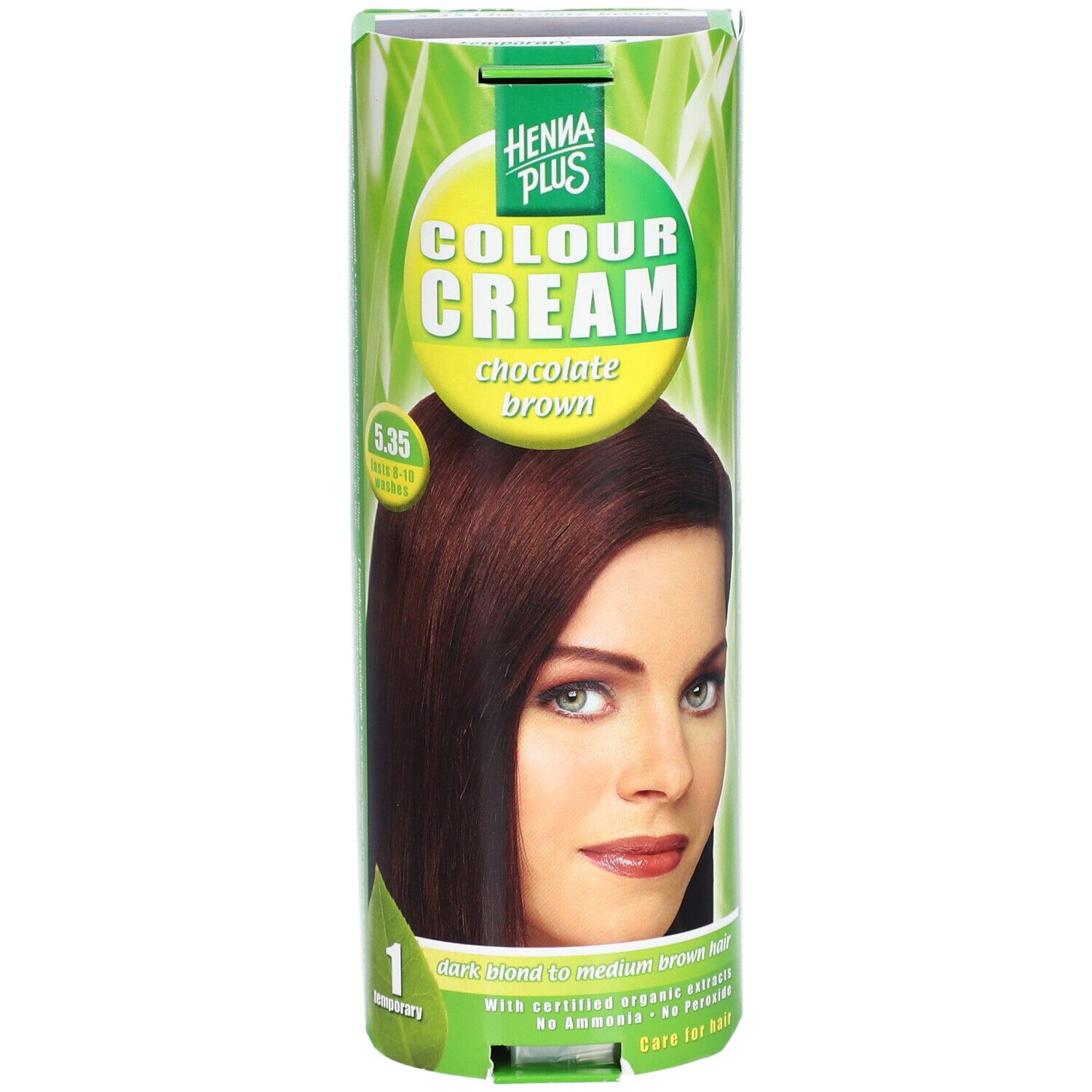 HENNA PLUS Colour Cream 5.35 Schokolade braun 60