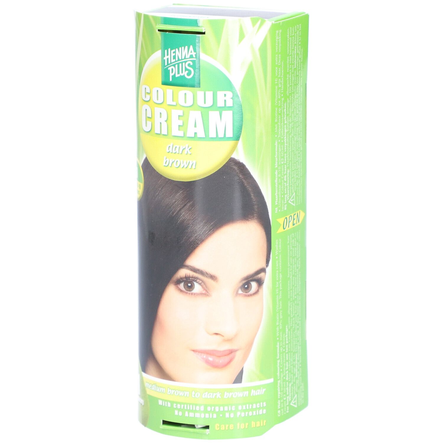 HENNA PLUS Colour Cream 3 dunkelbraun 60 ml