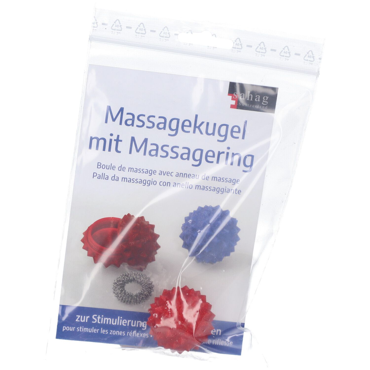Sahag® Energie Massagekugel mit Massagering Stimulator