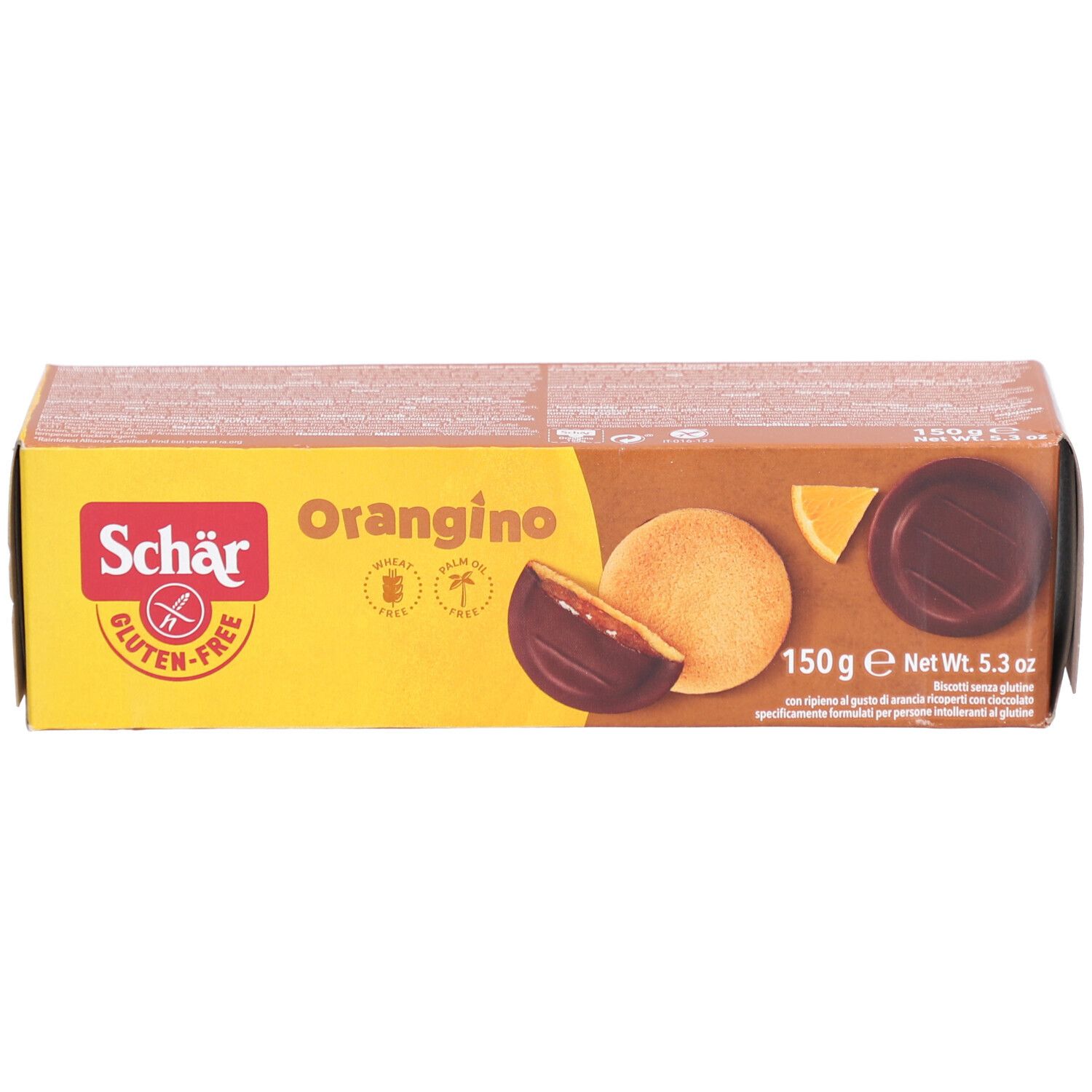 SCHÄR Orangino Biscuits souples à l'orange sans gluten