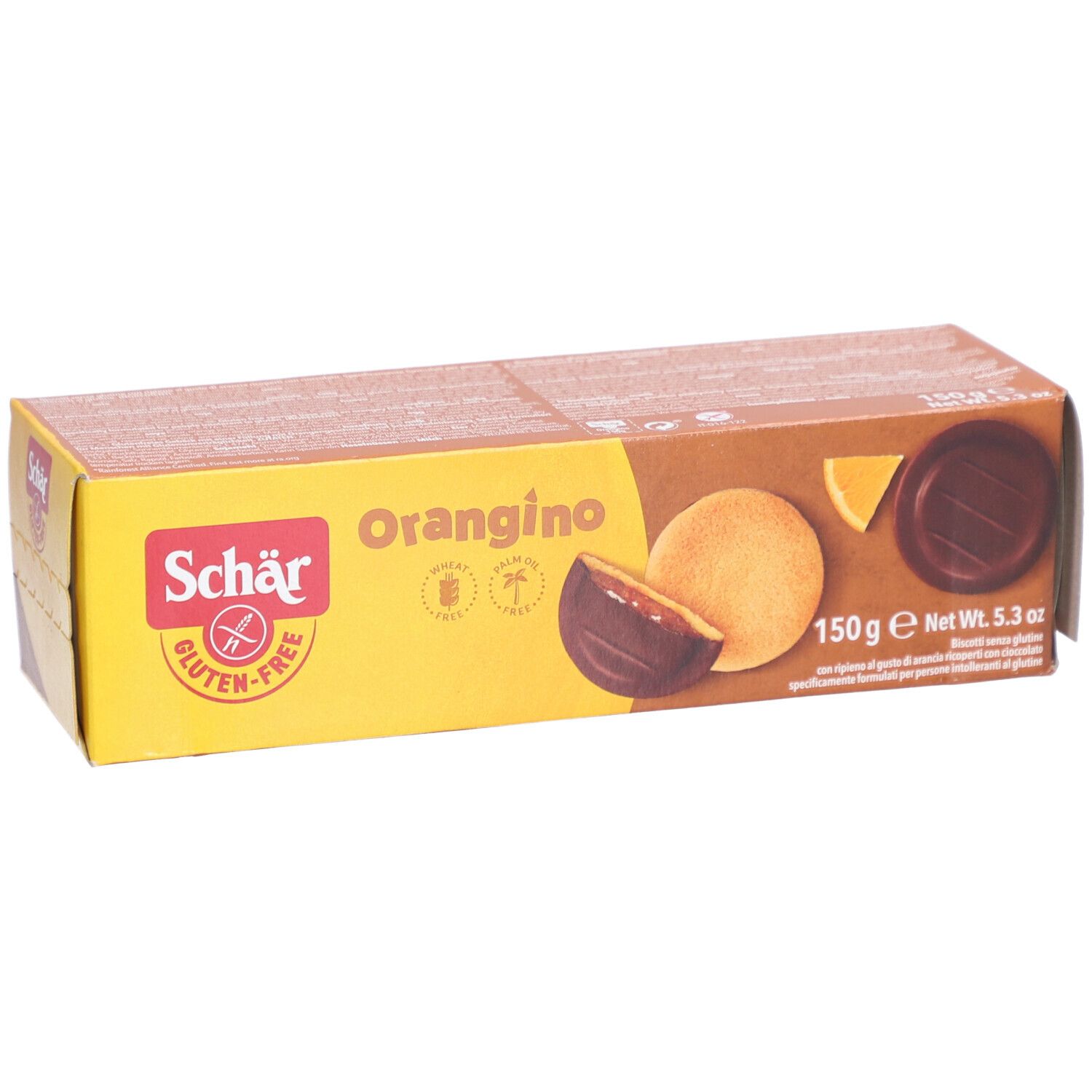 SCHÄR Orangino Biscuits souples à l'orange sans gluten