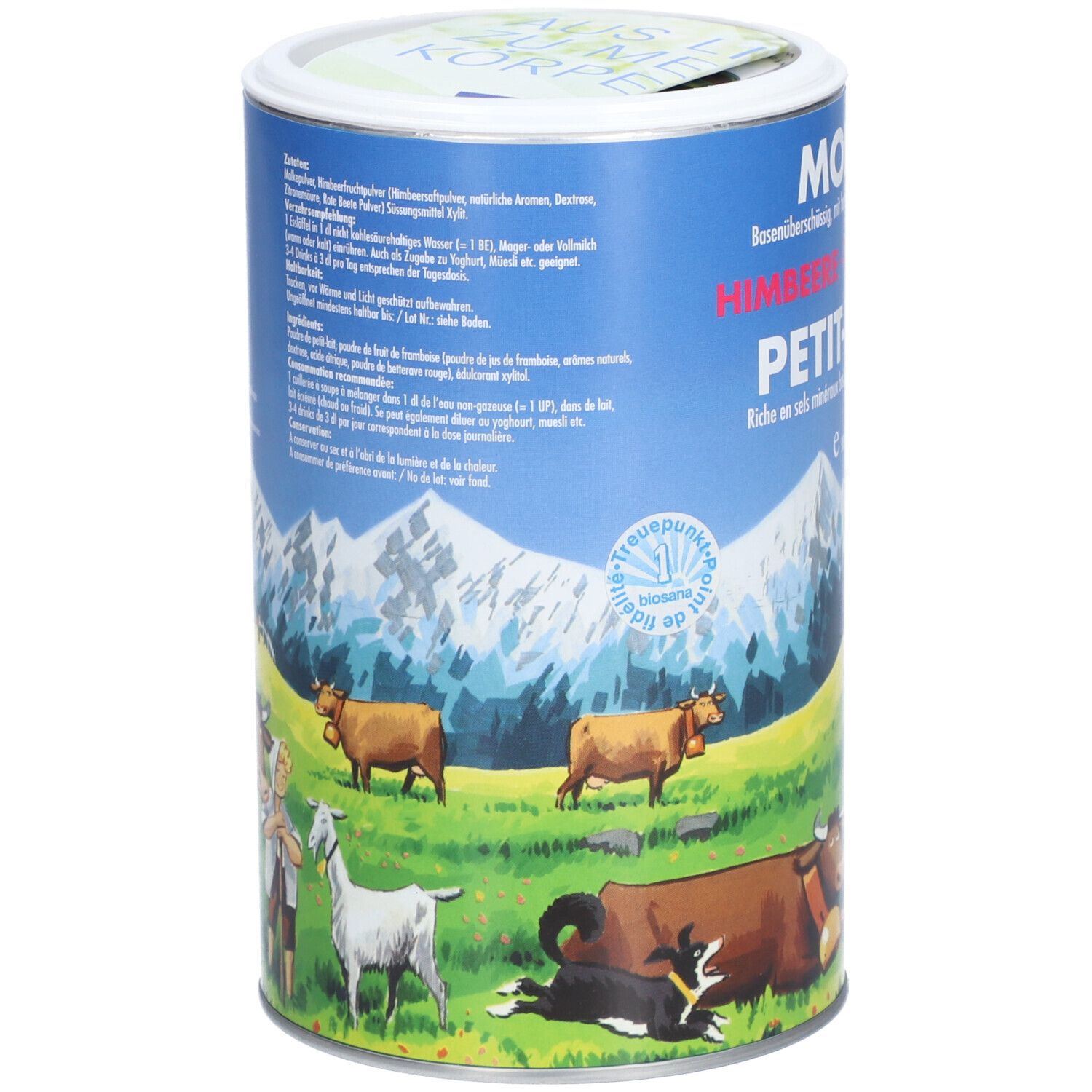 BIOSANA Molke Gran Himbeer Ds 500 g