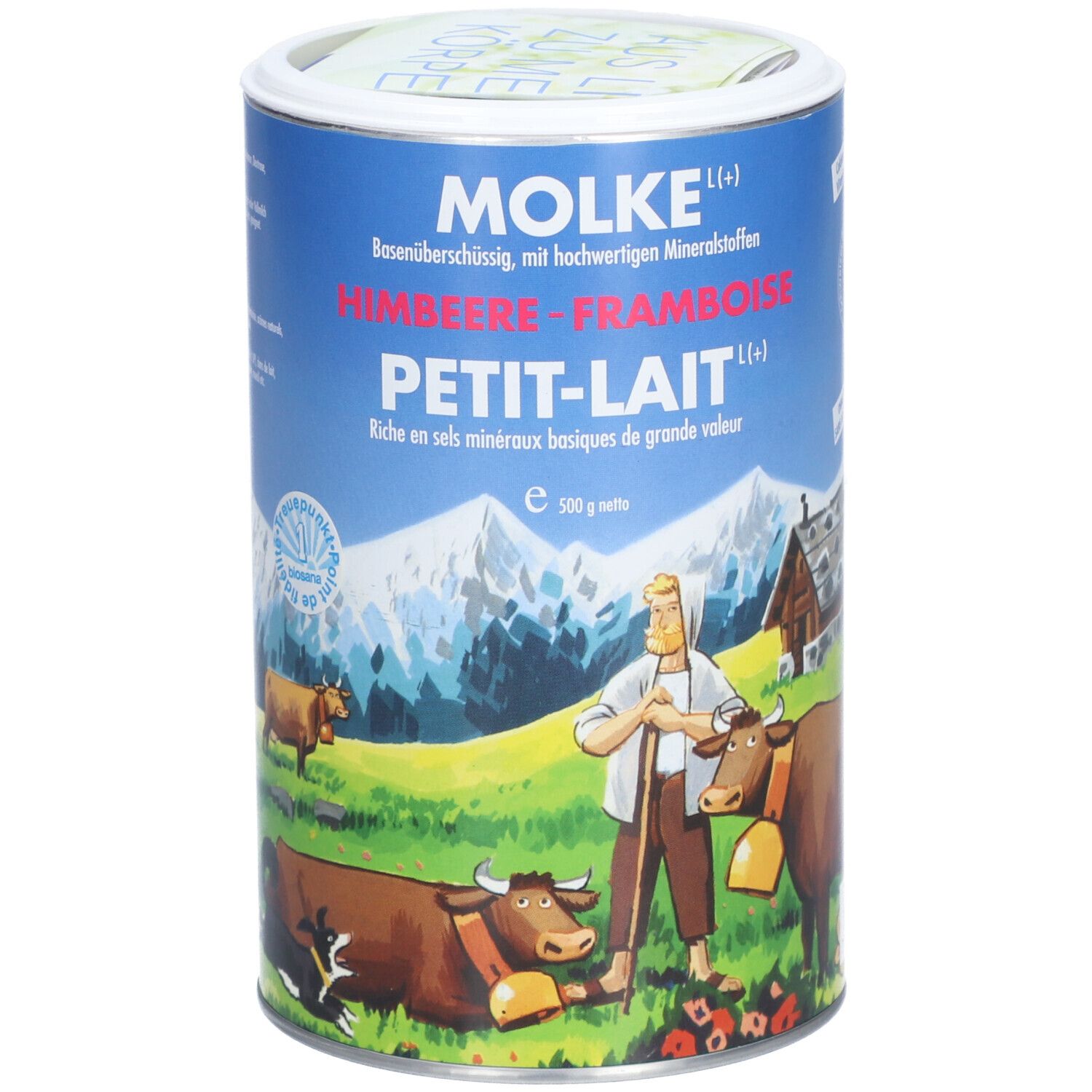 BIOSANA Molke Gran Himbeer Ds 500 g