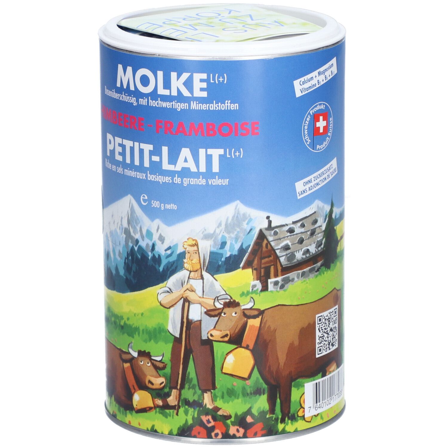 BIOSANA Molke Gran Himbeer Ds 500 g