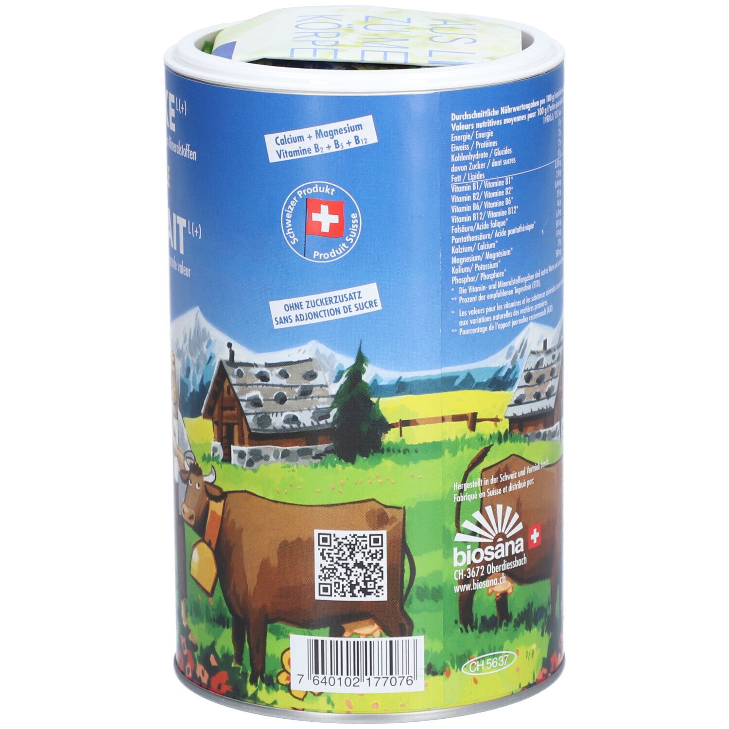 BIOSANA Petit-lait en granulés à la Vanille