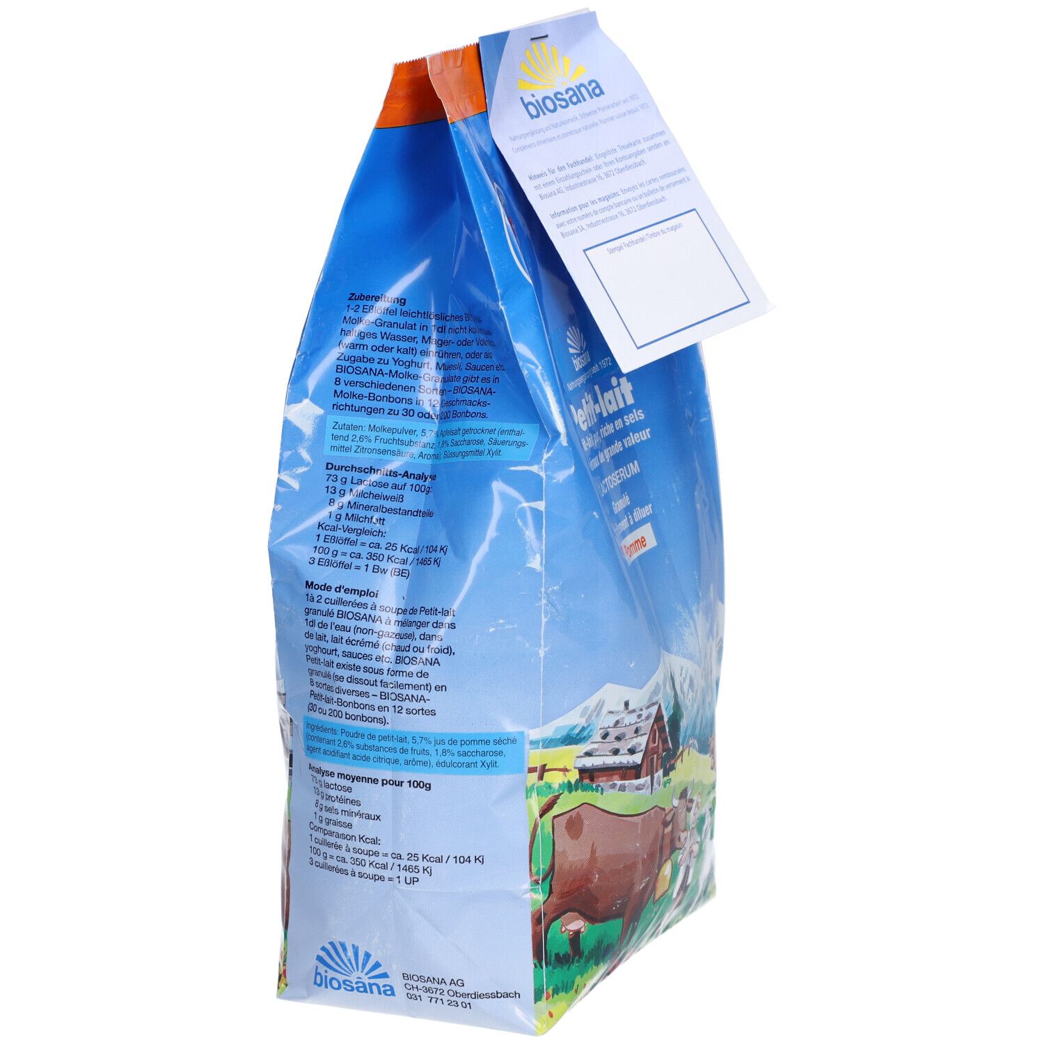 BIOSANA Molke Gran Apfel refill Btl 1 kg