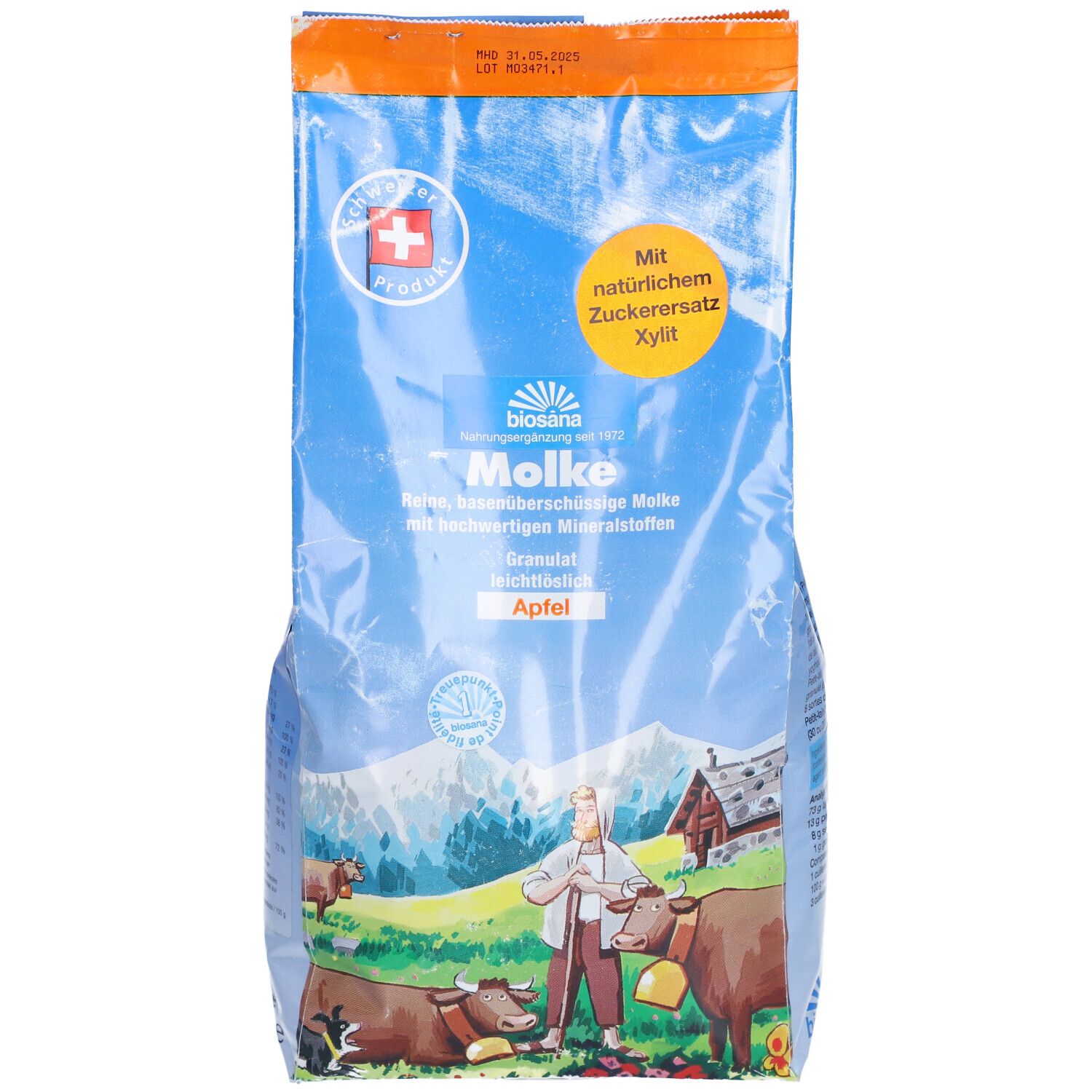 BIOSANA Molke Gran Apfel refill Btl 1 kg