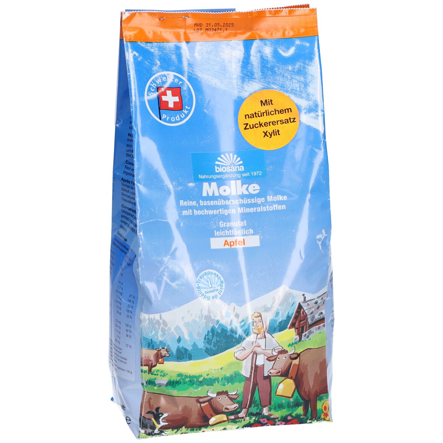BIOSANA Molke Gran Apfel refill Btl 1 kg