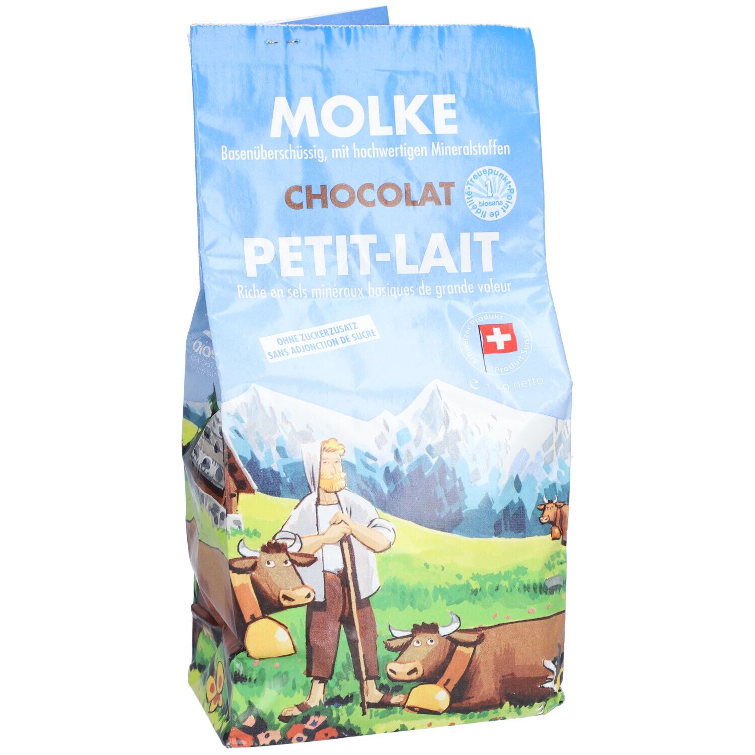 BIOSANA Molke Gran Chocolat refill Btl 1 kg