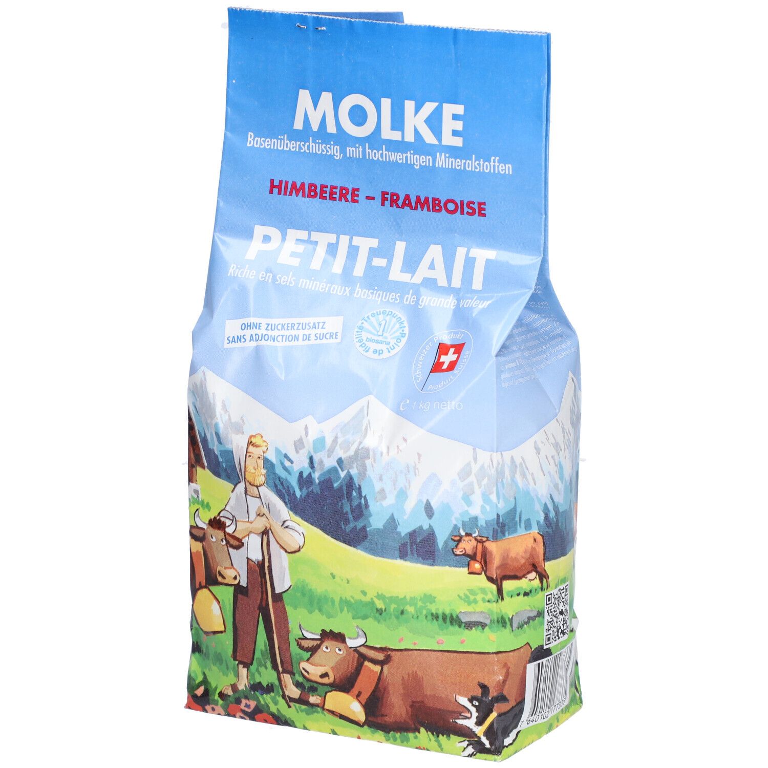 BIOSANA Molke Gran Himbeer refill Btl 1 kg