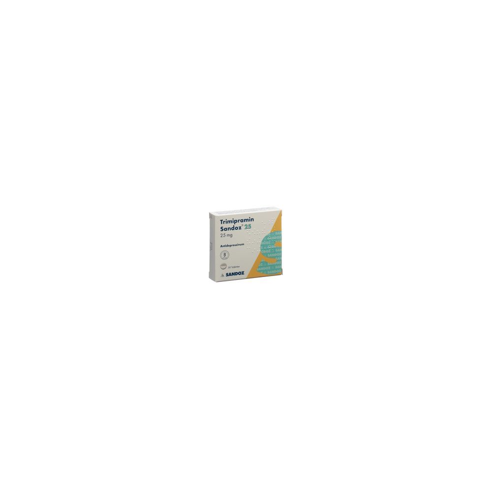 TRIMIPRAMIN Sandoz Tabl 25 mg 50 Stk