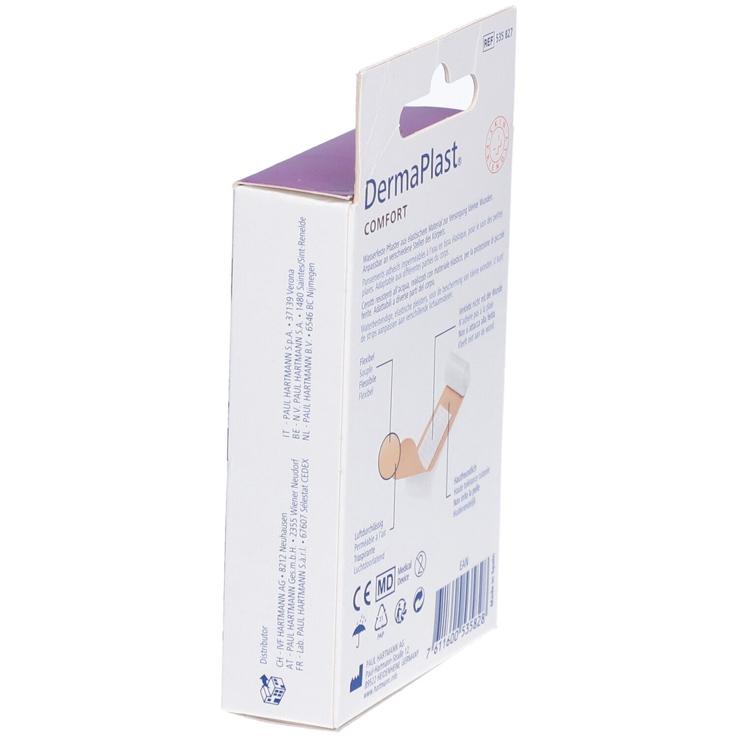 HARTMANN Dermaplast® Comfort Familienstreifen Sortiment an Pflastern