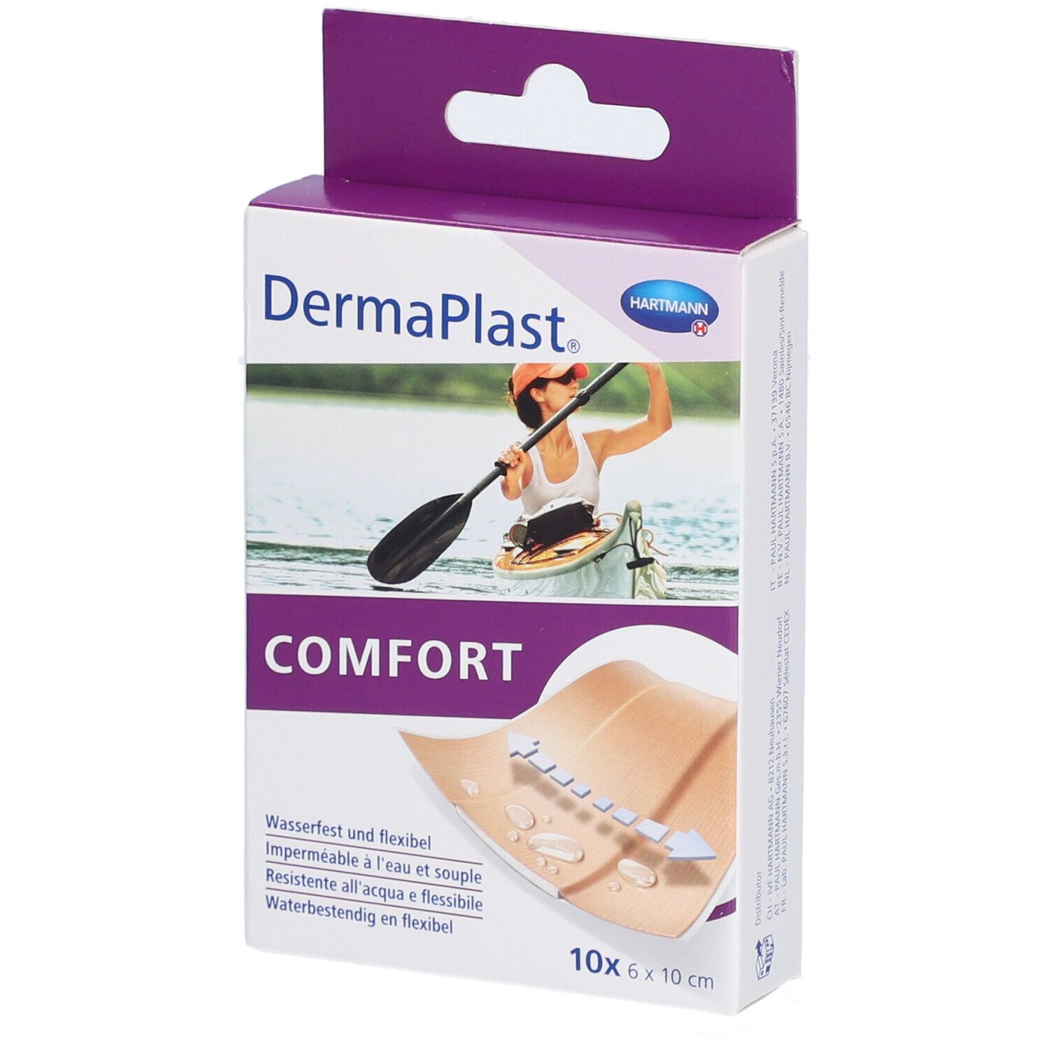 HARTMANN Dermaplast® Comfort Pansement 6 x 10 cm