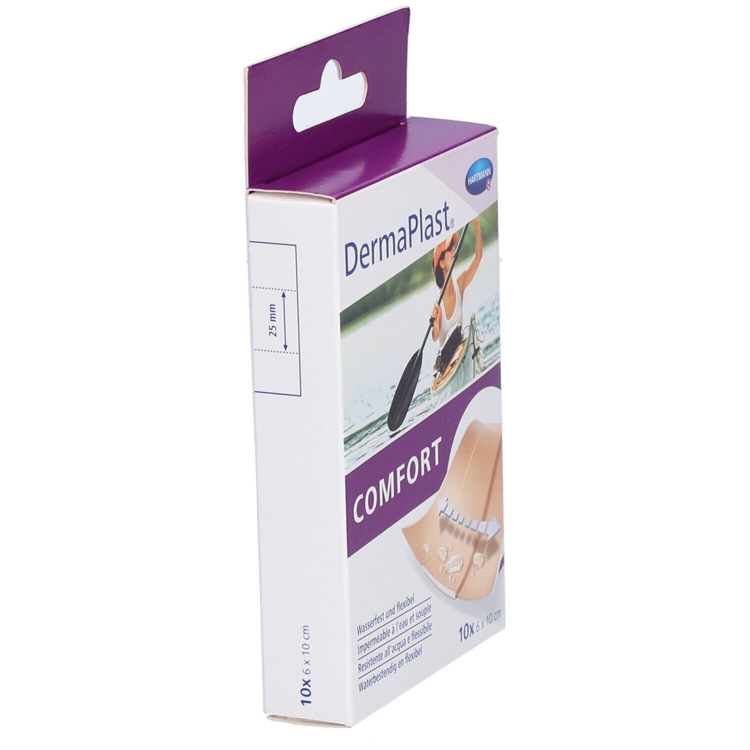 HARTMANN Dermaplast® Comfort Pansement 6 x 10 cm