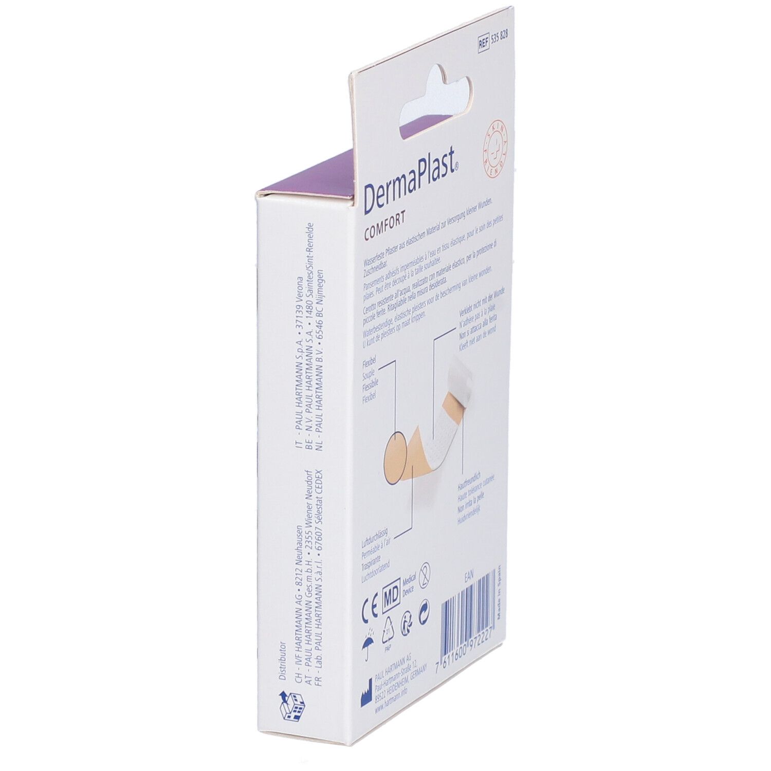 HARTMANN Dermaplast® Comfort Pansement 6 x 10 cm