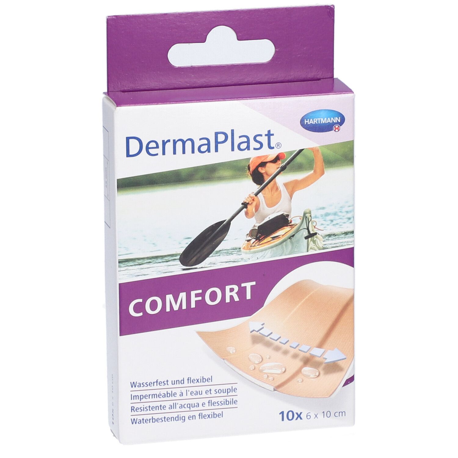 HARTMANN Dermaplast® Comfort Pansement 6 x 10 cm