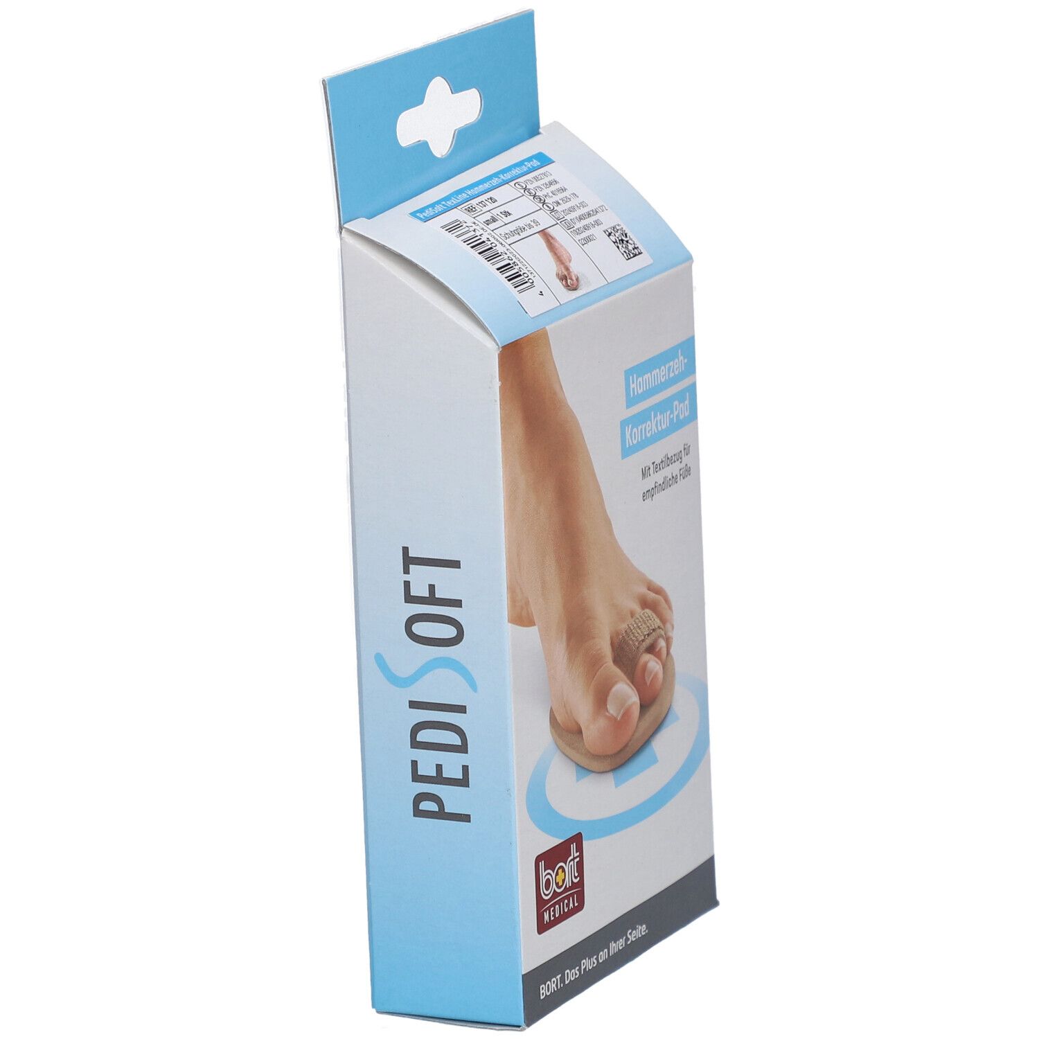 BORT PediSoft® TexLine Hammerzeh-Korrektur-Pad Gr. S