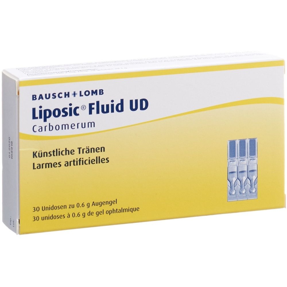 LIPOSIC Fluid UD Augengel 10 x 0.6 g