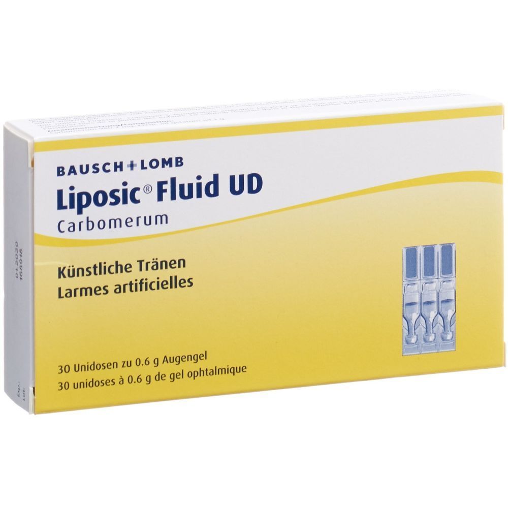 LIPOSIC Fluid UD Augengel 30 x 0.6 g - Redcare Apotheke