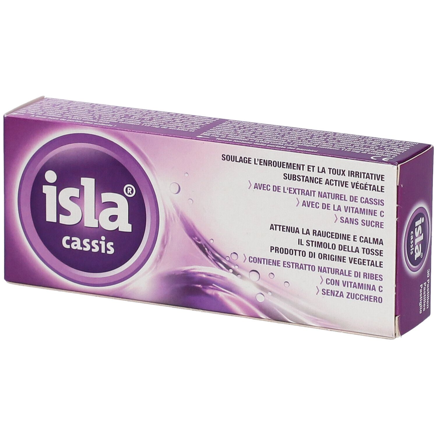 Isla® Cassis Pastillen 30 St Redcare Apotheke 