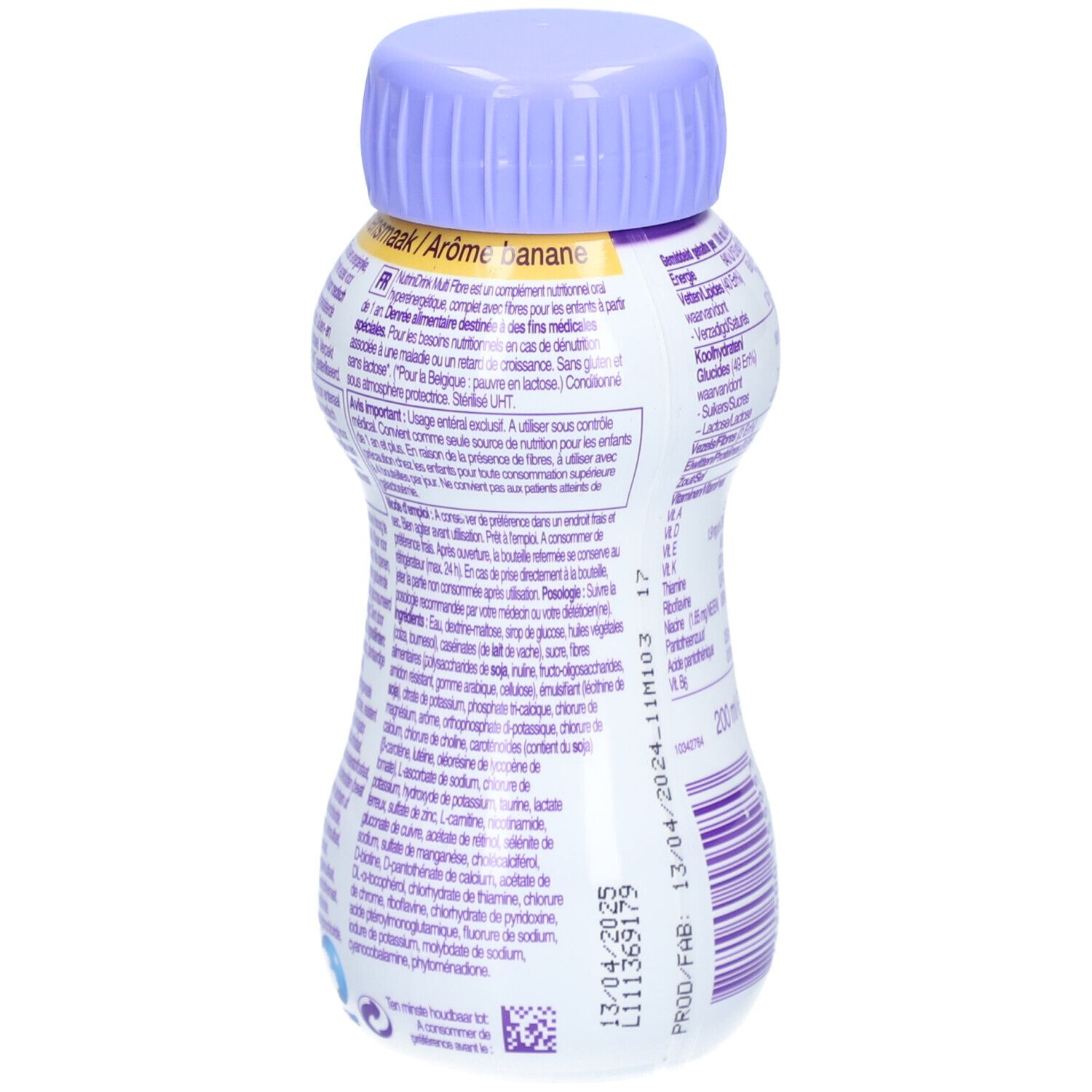 NUTRINI DRINK Multi Fibre Banane