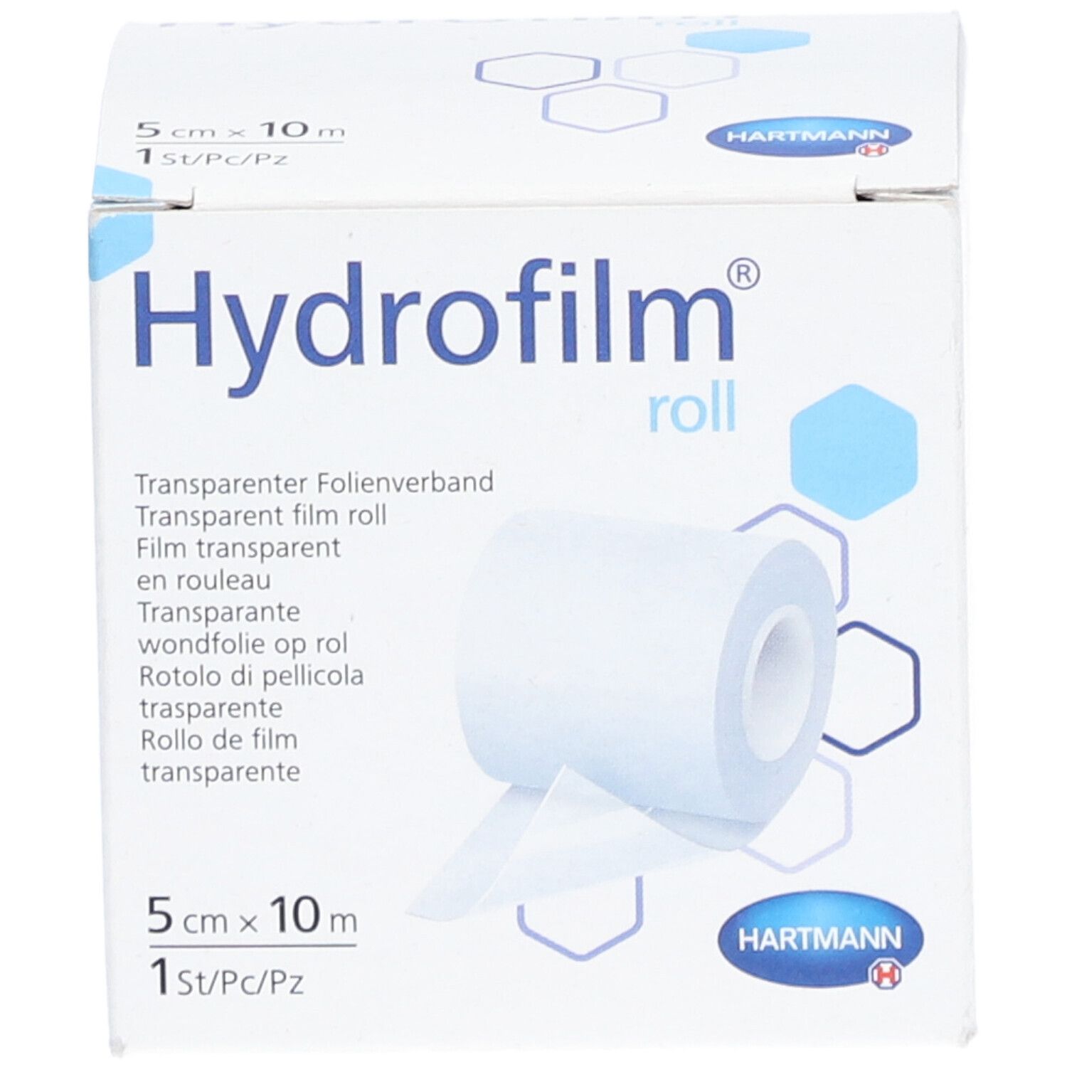 HARTMANN Hydrofilm Rolle 5cm x 10m 685760