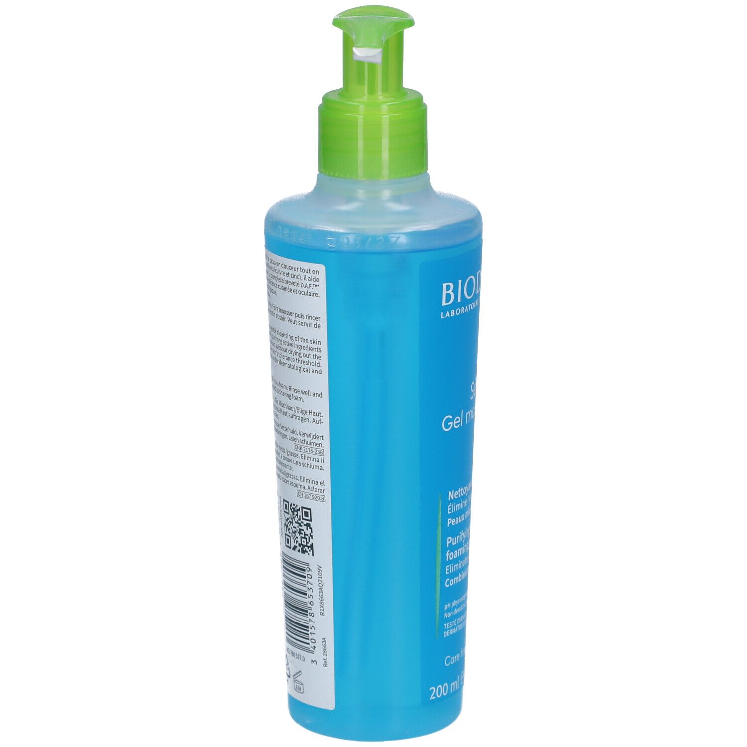 BIODERMA Sébium Gel Moussant Purifiant