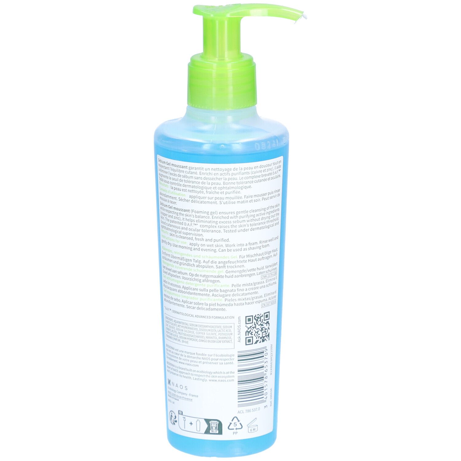 BIODERMA Sébium Gel Moussant Purifiant
