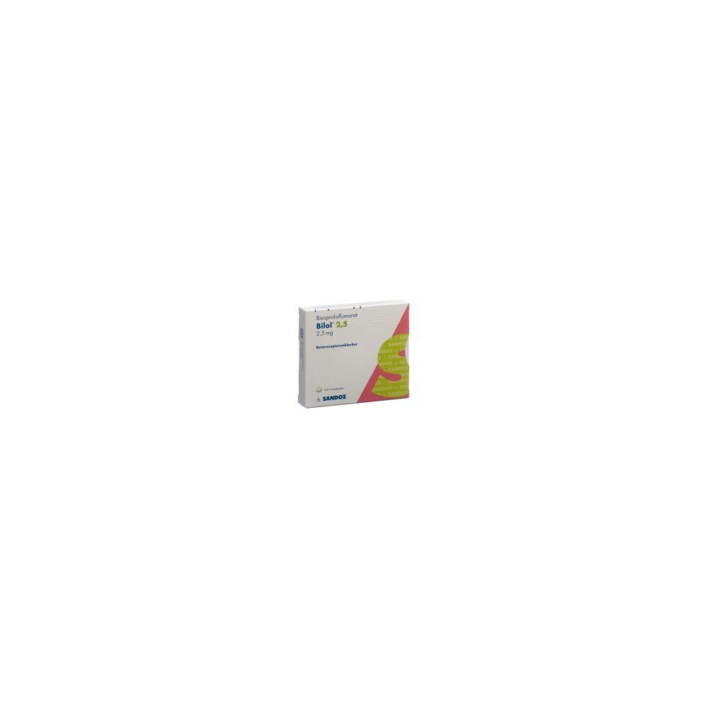 BILOL Filmtabl 2.5 mg 100 Stk