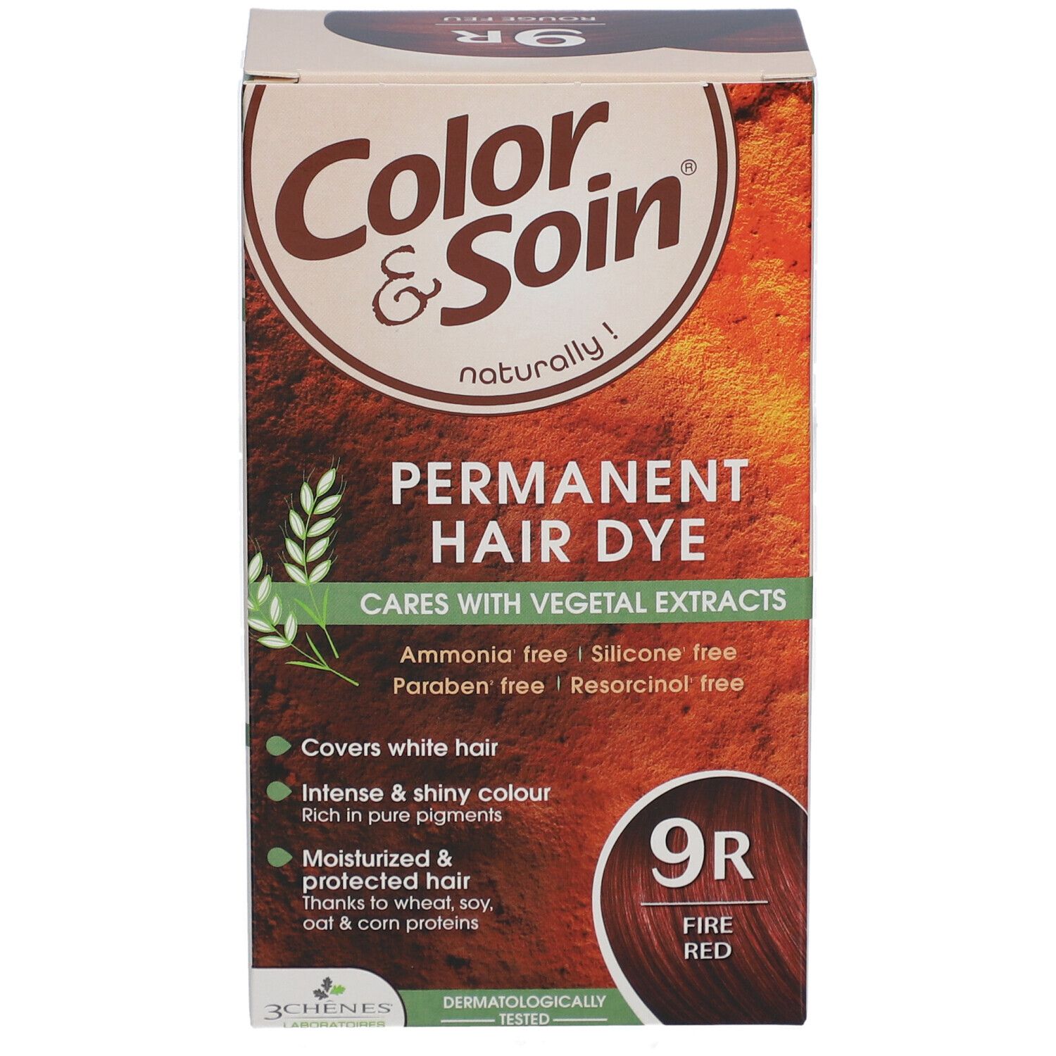 Les 3 Chênes Color & Soin Coloration 9R Feuerrot