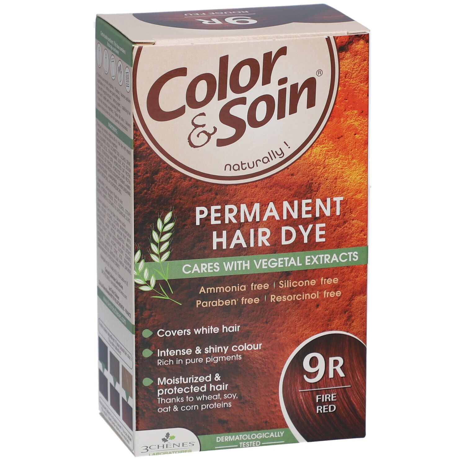 Les 3 Chênes Color & Soin Coloration 9R Feuerrot